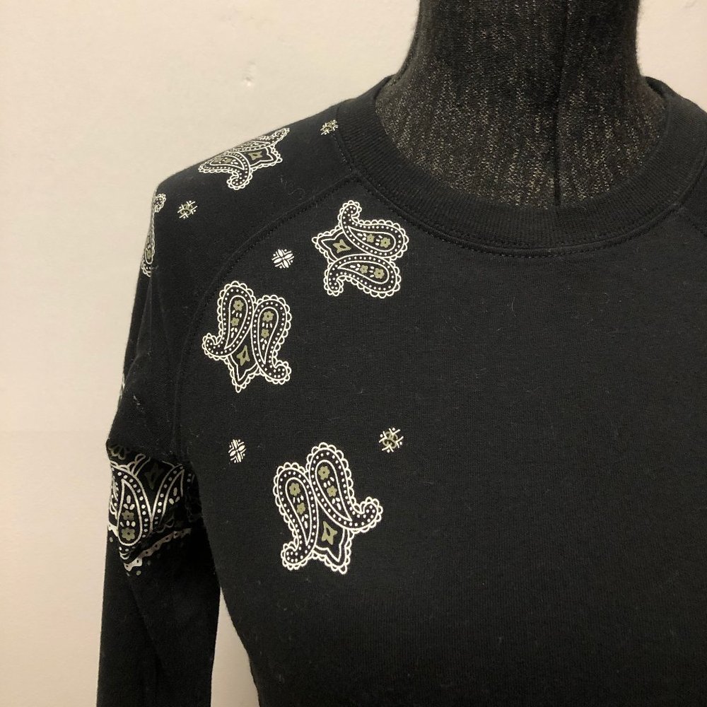 Stussy Girls Bandito Raglan – Black Size M (NWOT)